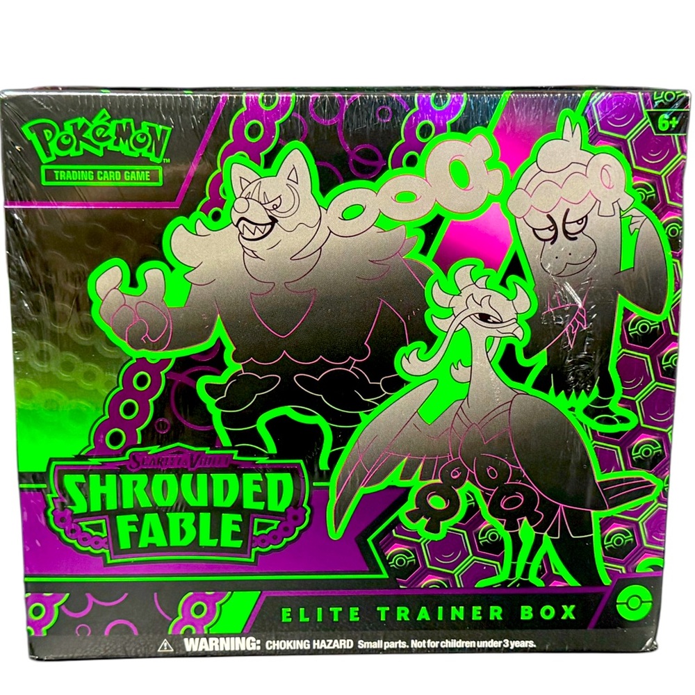 Pokemon Scarlet & Violet Shrouded Fable ETB Elite Trainer Box - FACTORY SEALED